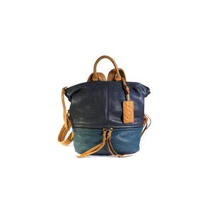 NWOT orYANY by Chloe Leather Backpack pebbled leather convertible style Oryany leather taupe backpack - Gem main image 3